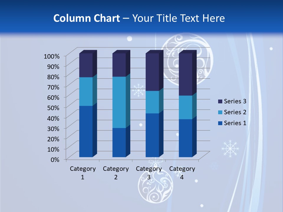 Cold White Christmas PowerPoint Template