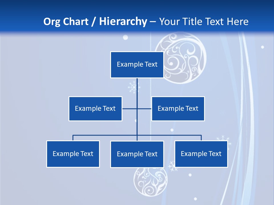Cold White Christmas PowerPoint Template
