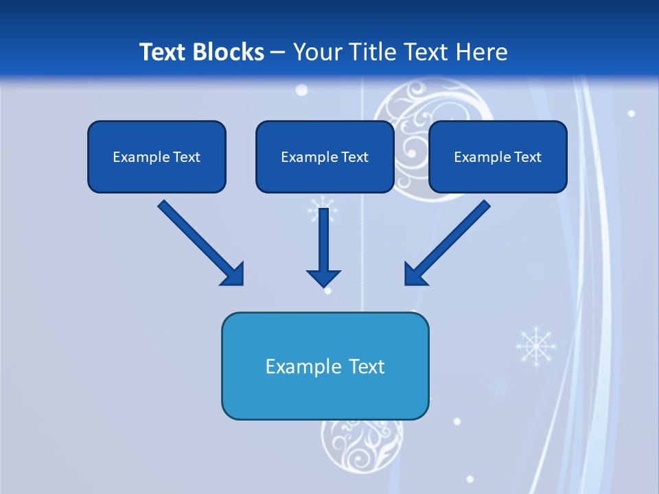 Cold White Christmas PowerPoint Template