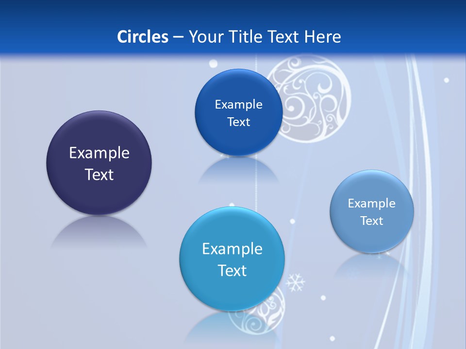 Cold White Christmas PowerPoint Template