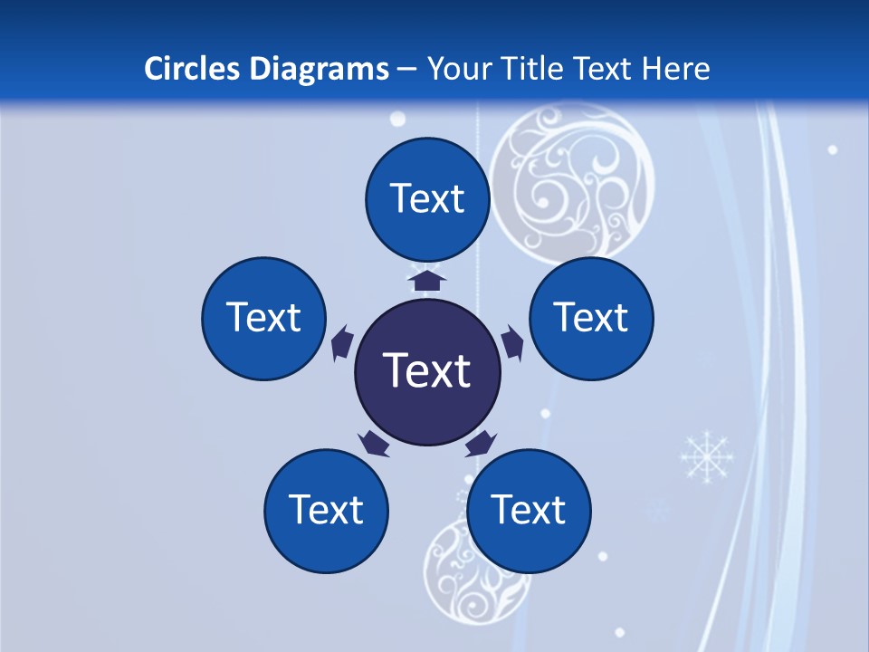 Cold White Christmas PowerPoint Template