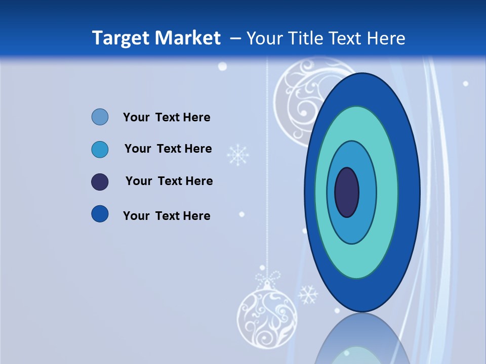 Cold White Christmas PowerPoint Template
