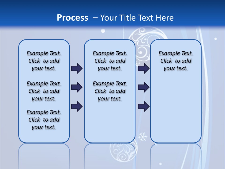 Cold White Christmas PowerPoint Template