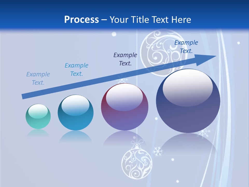 Cold White Christmas PowerPoint Template