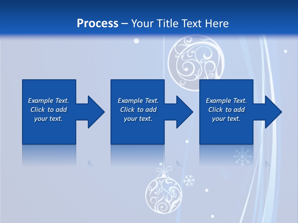 Cold White Christmas PowerPoint Template