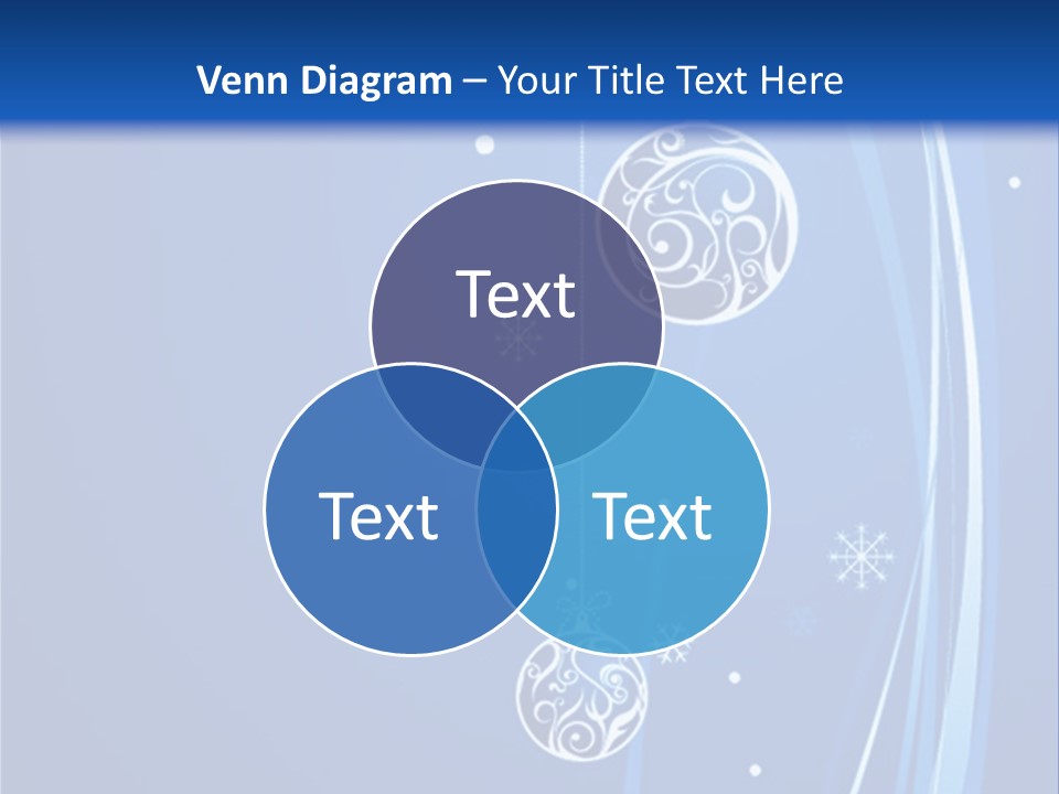 Cold White Christmas PowerPoint Template