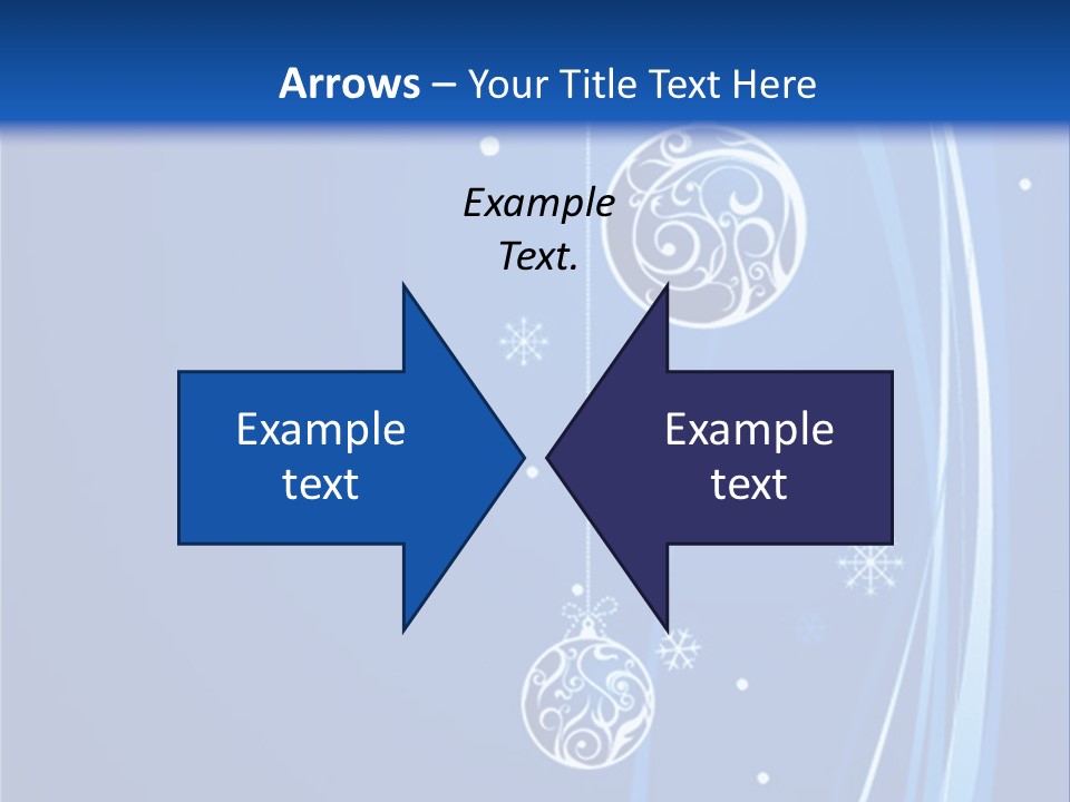 Cold White Christmas PowerPoint Template