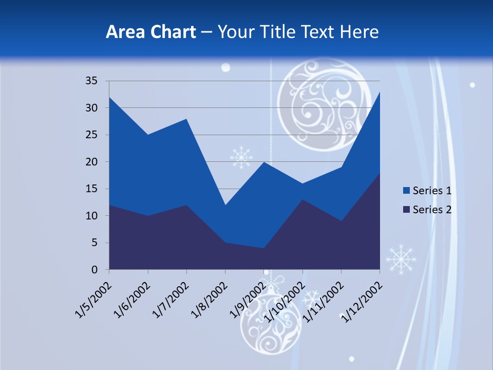 Cold White Christmas PowerPoint Template