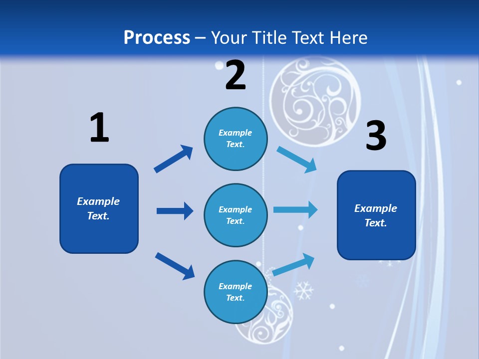 Cold White Christmas PowerPoint Template