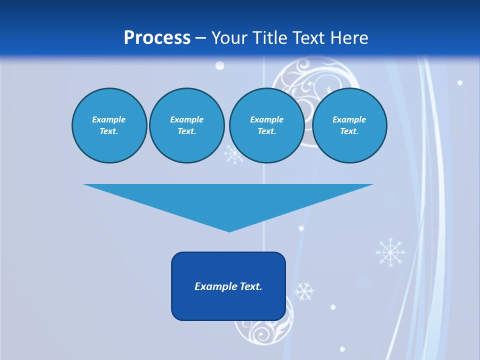Cold White Christmas PowerPoint Template