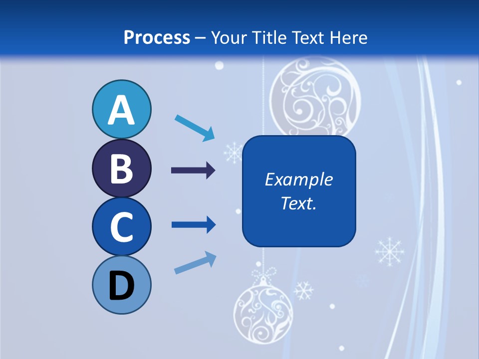 Cold White Christmas PowerPoint Template