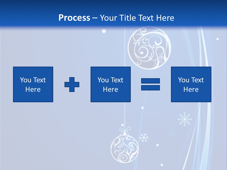Cold White Christmas PowerPoint Template