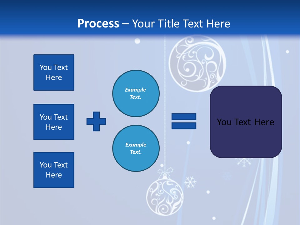 Cold White Christmas PowerPoint Template