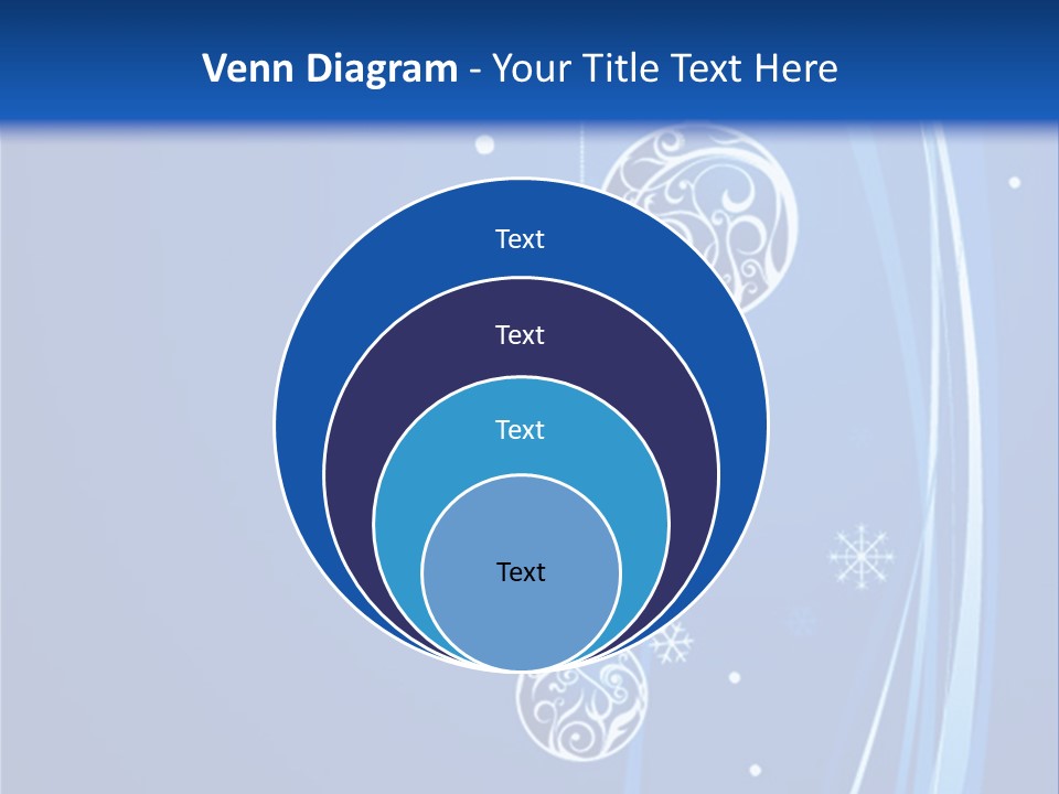 Cold White Christmas PowerPoint Template