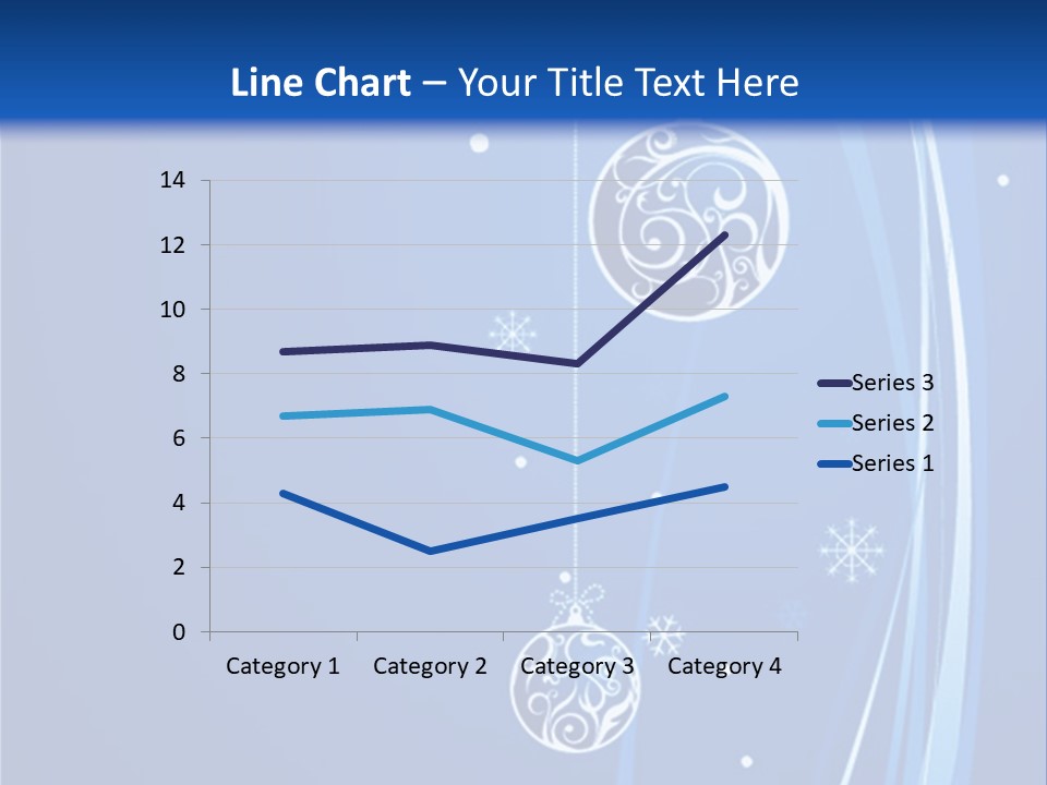Cold White Christmas PowerPoint Template