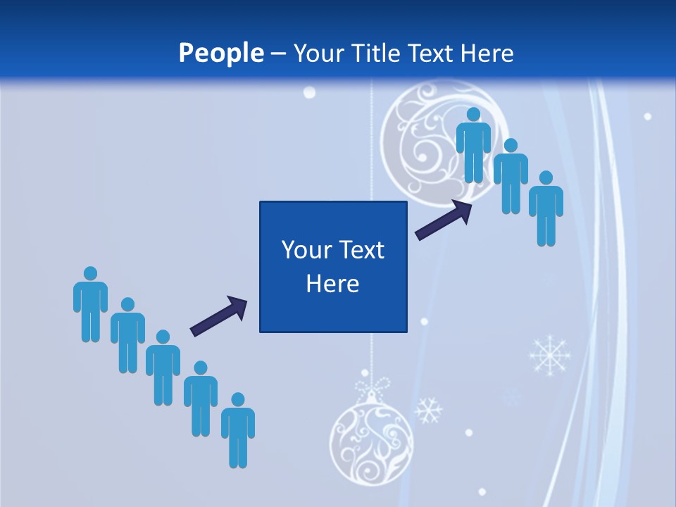Cold White Christmas PowerPoint Template