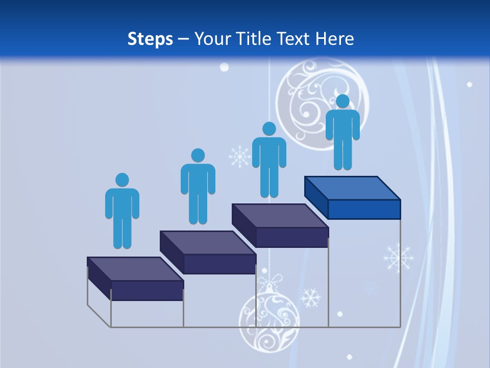 Cold White Christmas PowerPoint Template