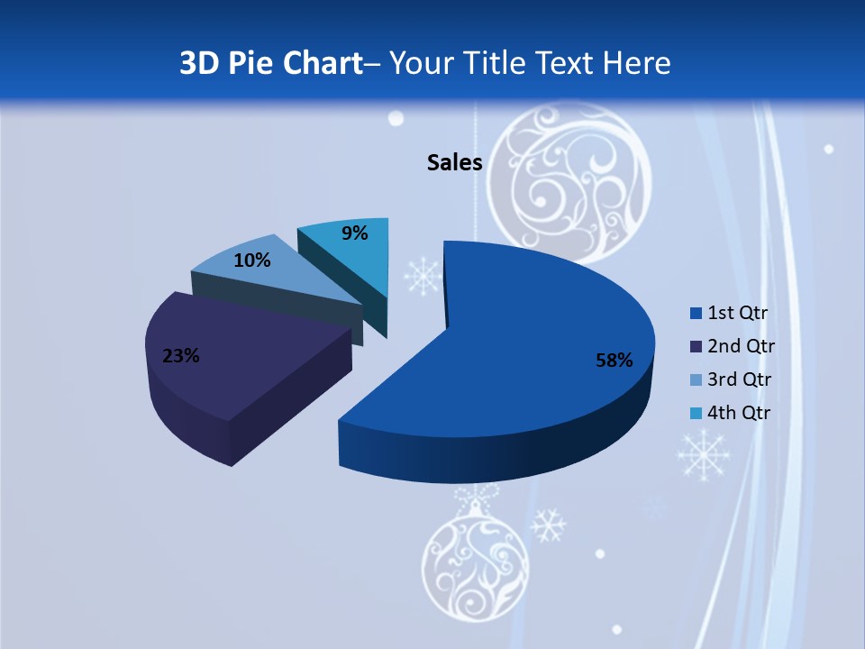 Cold White Christmas PowerPoint Template