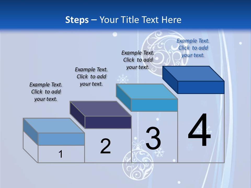 Cold White Christmas PowerPoint Template