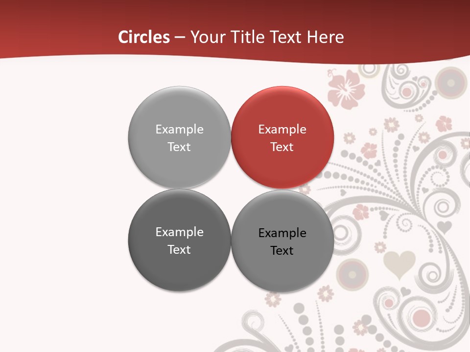 Plant Ornate Scratch PowerPoint Template