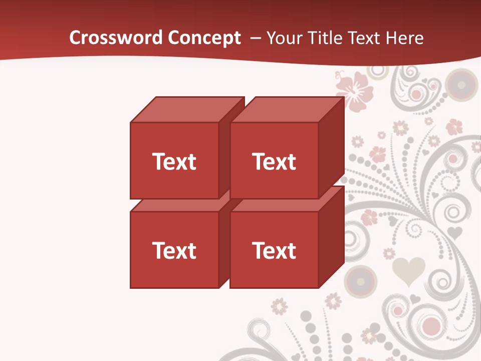 Plant Ornate Scratch PowerPoint Template