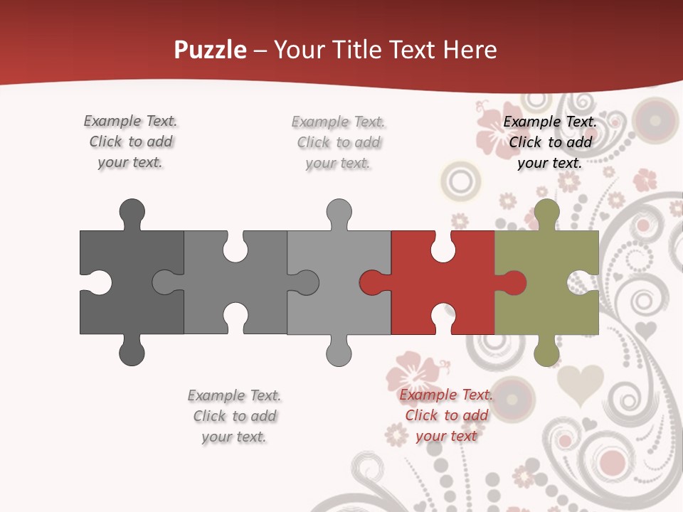 Plant Ornate Scratch PowerPoint Template