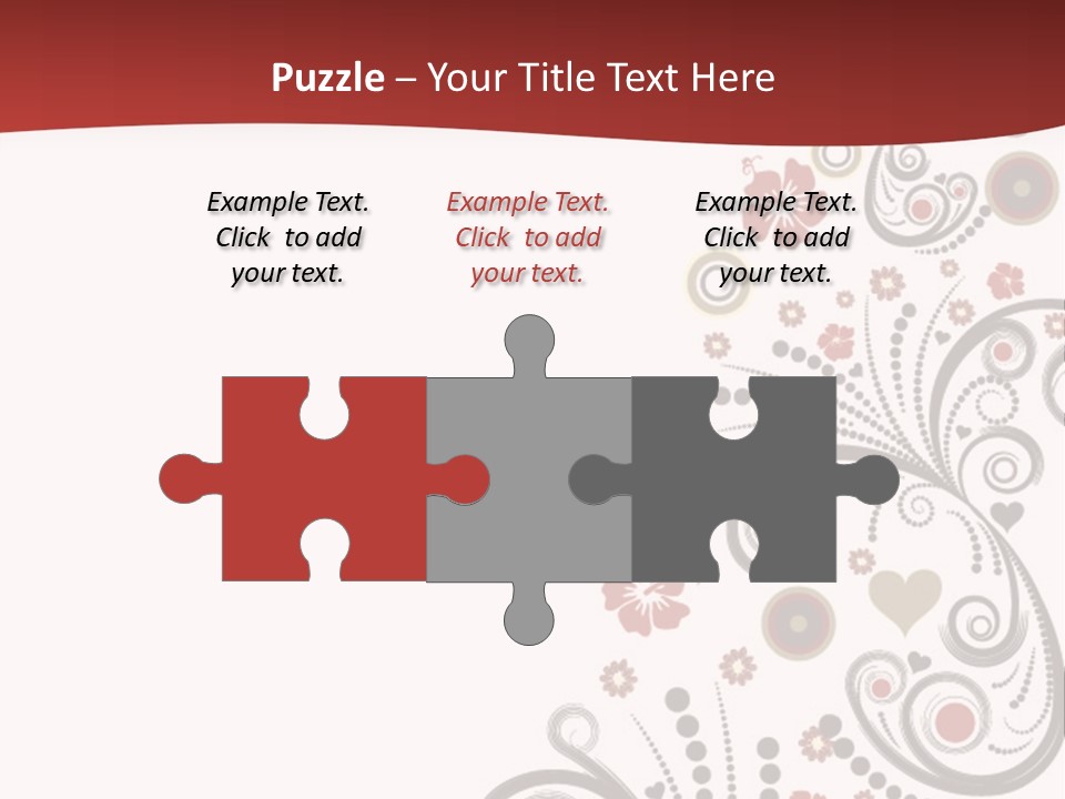 Plant Ornate Scratch PowerPoint Template