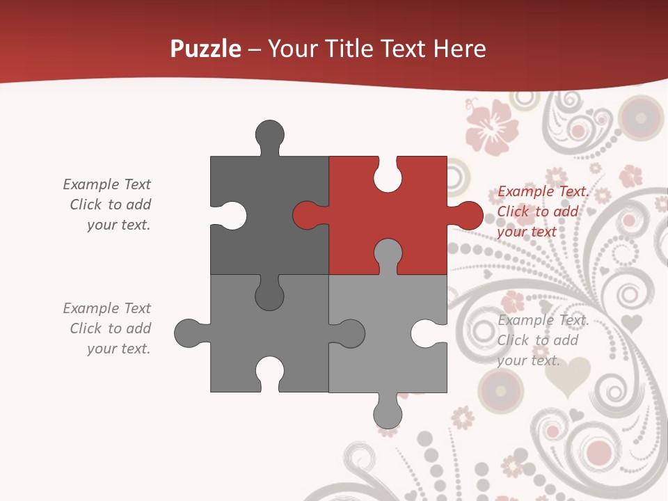 Plant Ornate Scratch PowerPoint Template