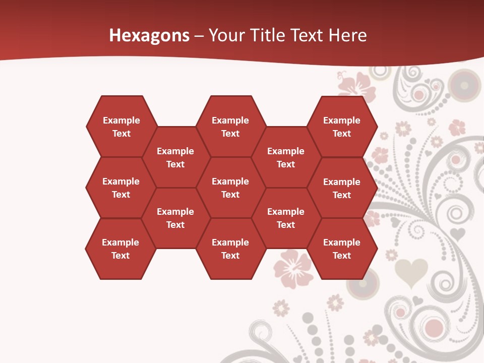 Plant Ornate Scratch PowerPoint Template