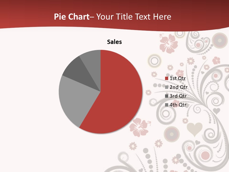 Plant Ornate Scratch PowerPoint Template