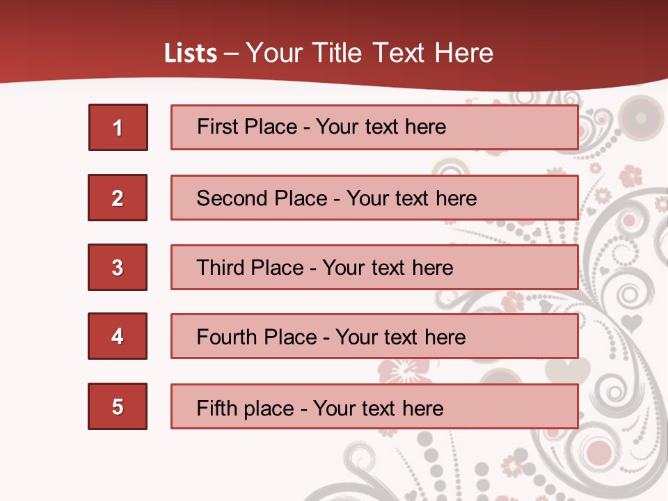Plant Ornate Scratch PowerPoint Template