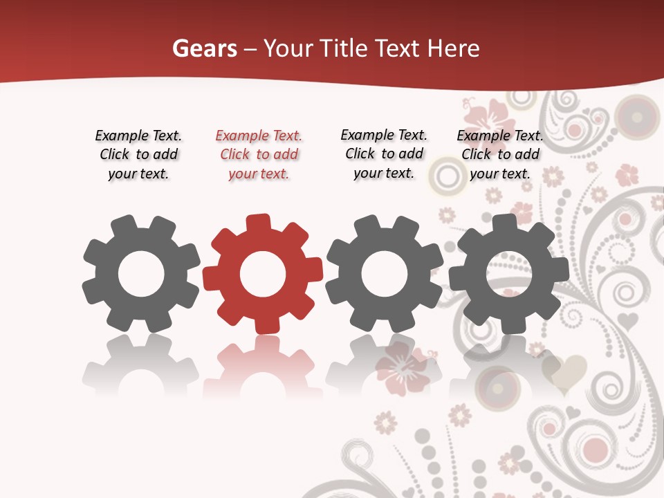 Plant Ornate Scratch PowerPoint Template