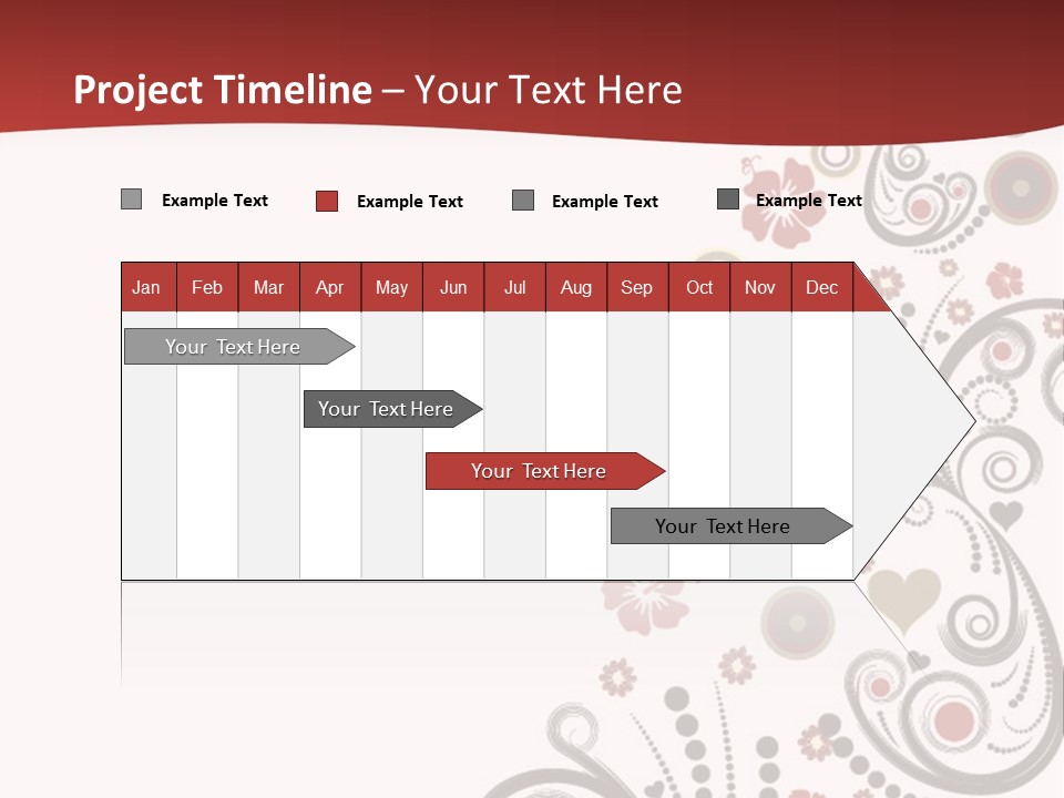 Plant Ornate Scratch PowerPoint Template