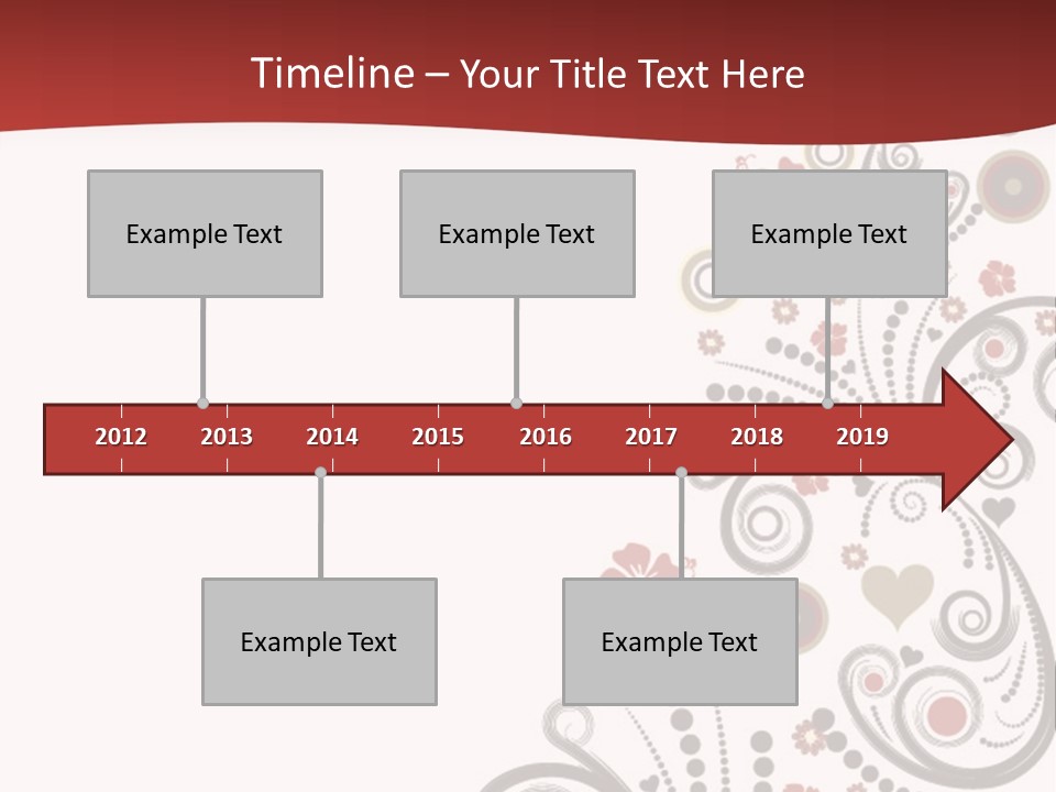 Plant Ornate Scratch PowerPoint Template