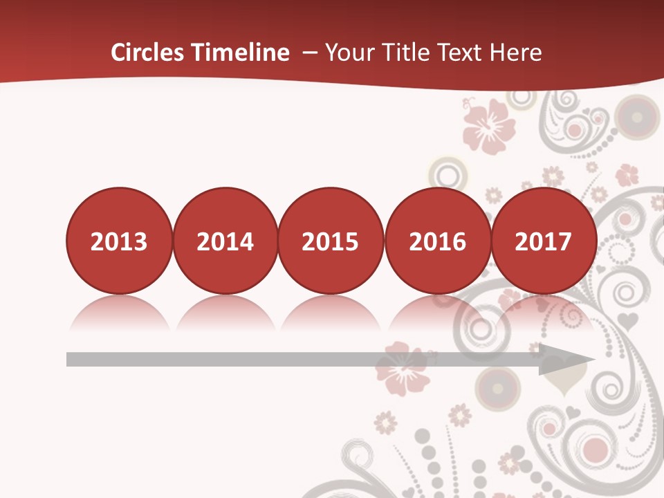 Plant Ornate Scratch PowerPoint Template