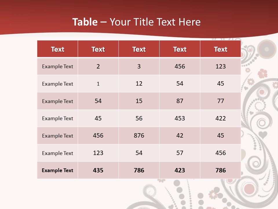 Plant Ornate Scratch PowerPoint Template