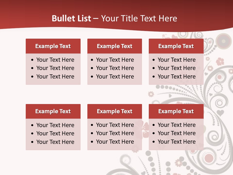 Plant Ornate Scratch PowerPoint Template