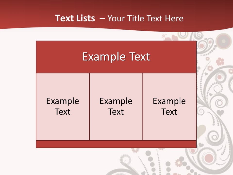 Plant Ornate Scratch PowerPoint Template