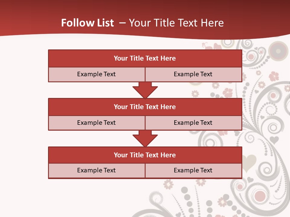 Plant Ornate Scratch PowerPoint Template