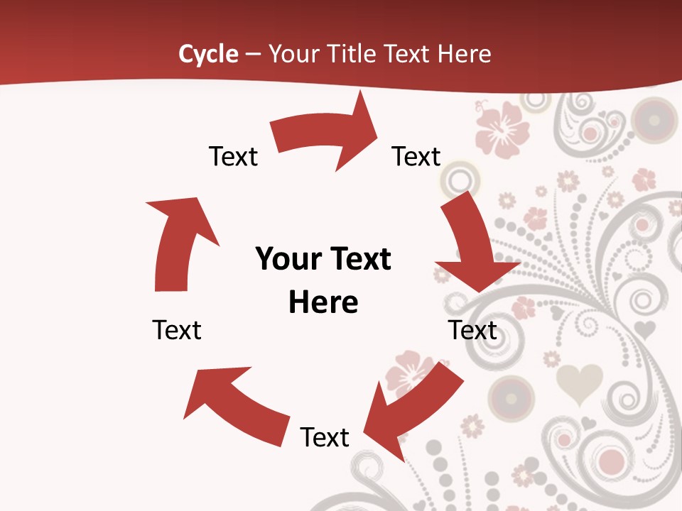 Plant Ornate Scratch PowerPoint Template