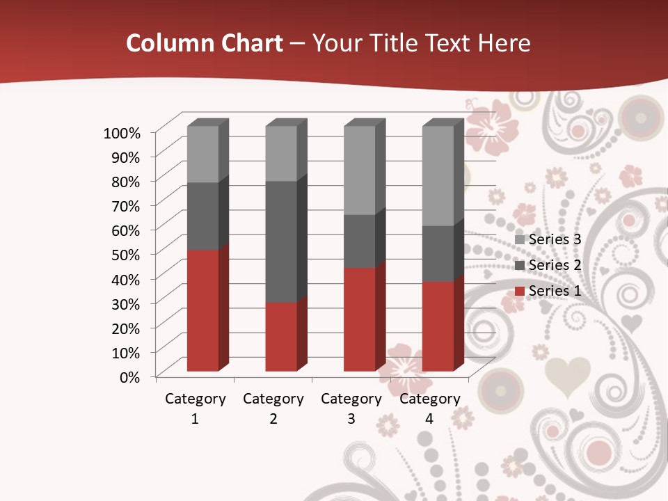 Plant Ornate Scratch PowerPoint Template