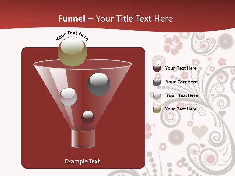 Plant Ornate Scratch PowerPoint Template