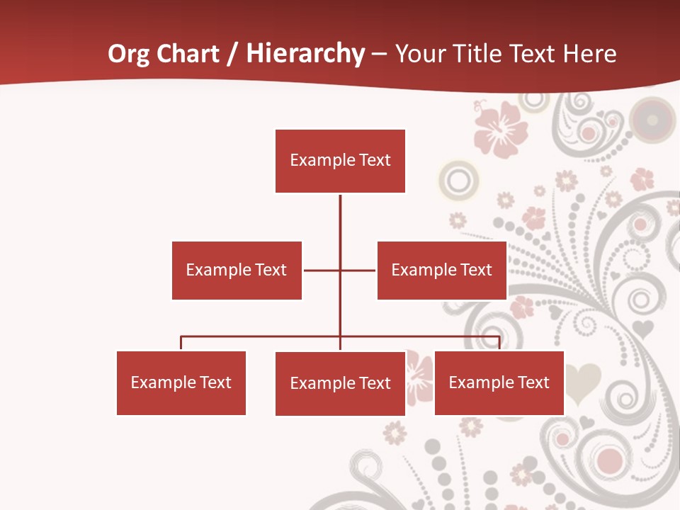 Plant Ornate Scratch PowerPoint Template