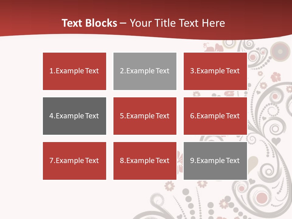 Plant Ornate Scratch PowerPoint Template