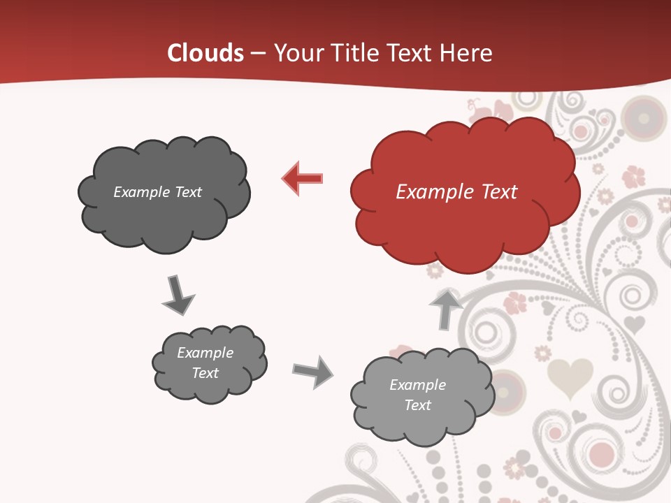 Plant Ornate Scratch PowerPoint Template