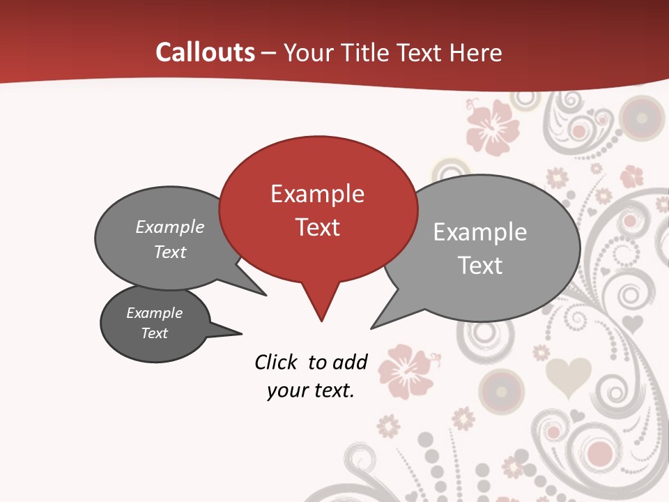 Plant Ornate Scratch PowerPoint Template