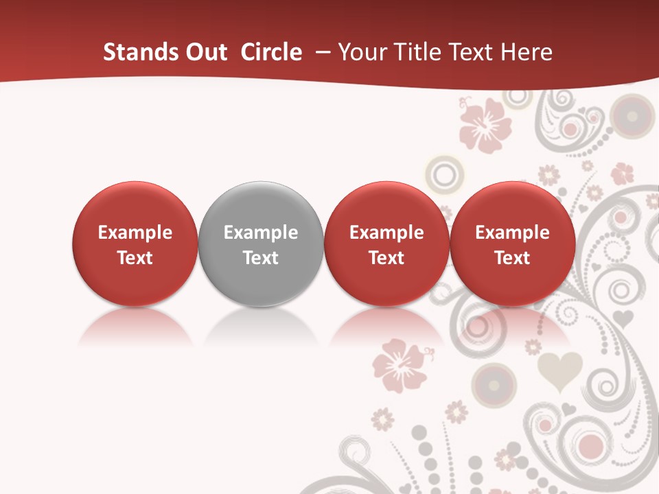 Plant Ornate Scratch PowerPoint Template