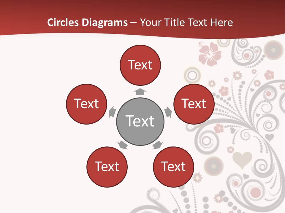 Plant Ornate Scratch PowerPoint Template