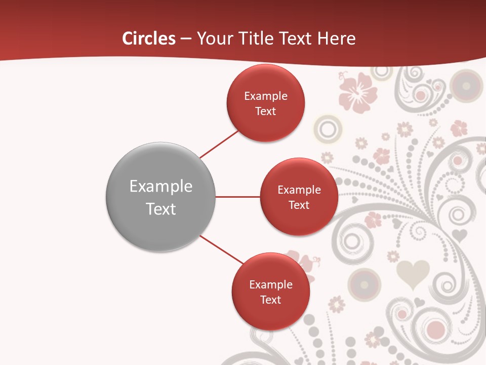 Plant Ornate Scratch PowerPoint Template