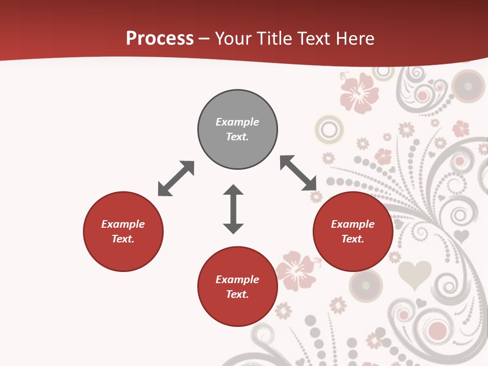 Plant Ornate Scratch PowerPoint Template